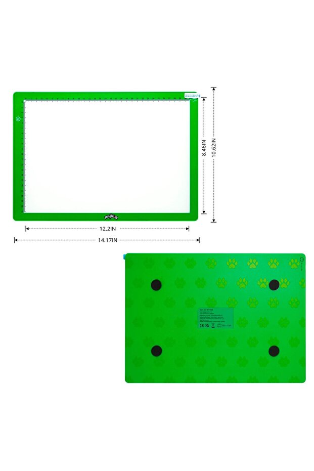 Cat Noir A4 Led Light Pad Drawing Kit With Usb, Tracing Pages & Case – Art Set For Kids - 2