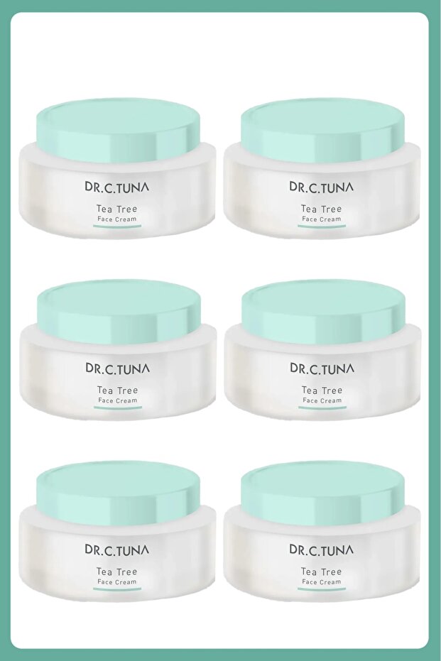 Dr. C. Tuna Tea Tree Oil Face Cream 50 ml - 6 Pieces