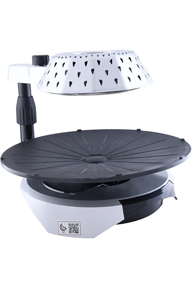شوايه كهربائيه ELECTRIC 3 D فضي 1400 واط - 5
