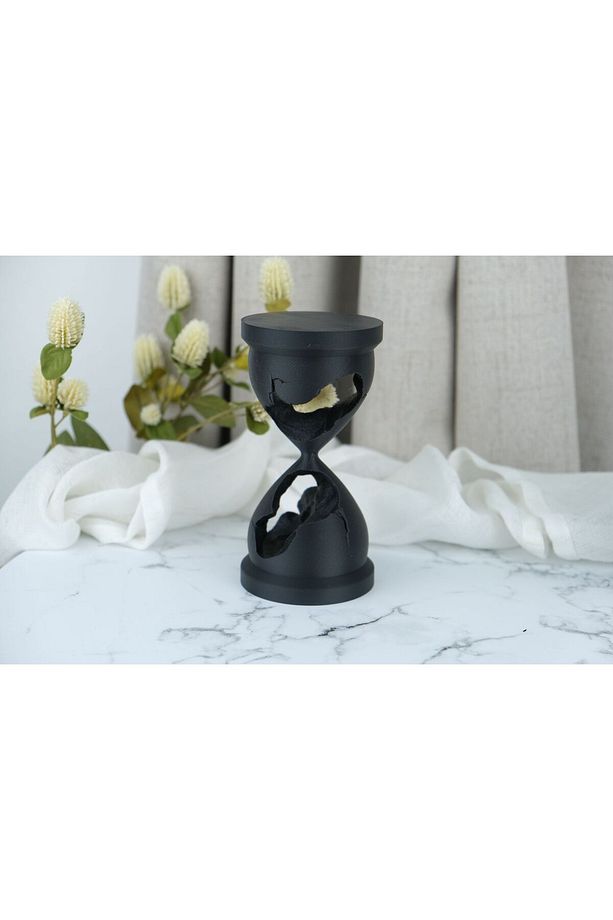 Kırık Kum Saati - Modern Minimalist Biblo - 2