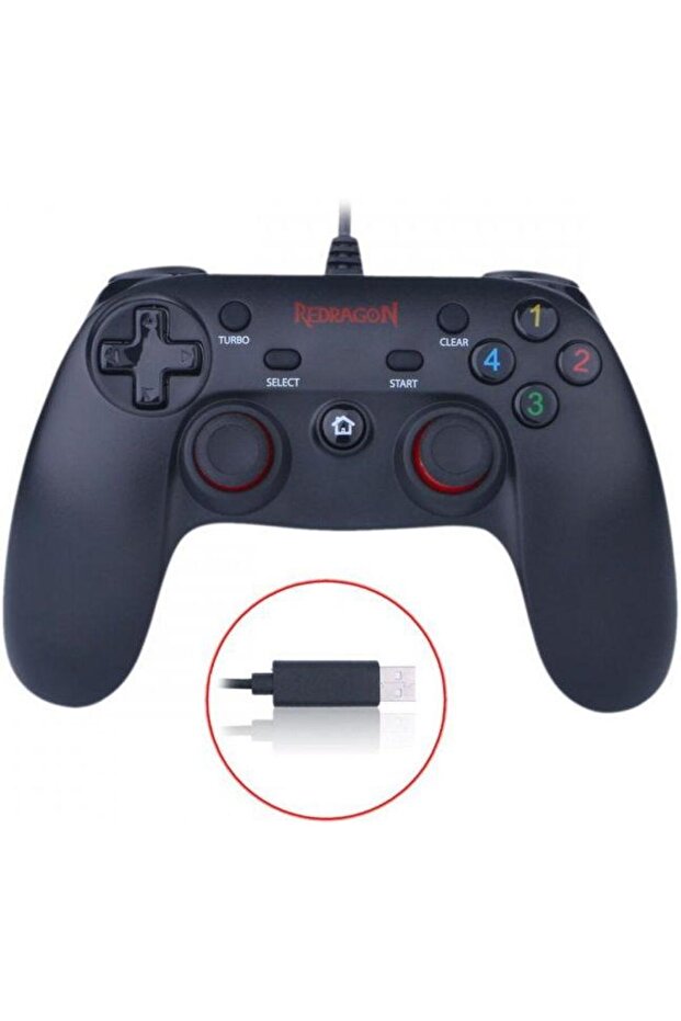 Controller Redragon Saturn, PC (Negru) - 2