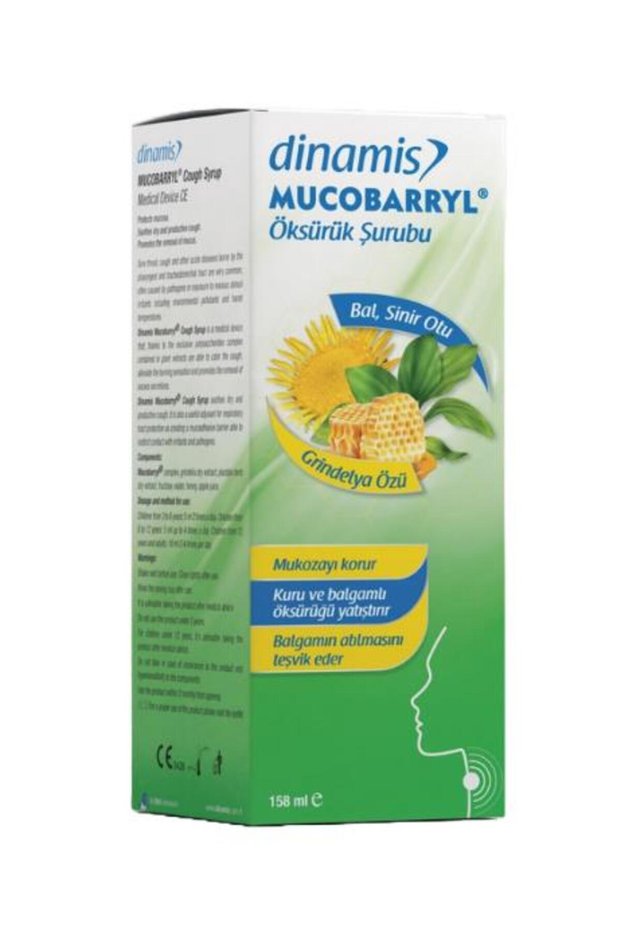 Dinamis Mucobarryl Grindelya Extract Syrup 150 ml