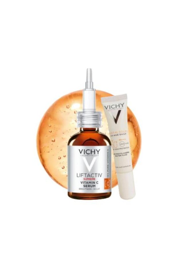 Liftactiv 15% Pure Vitamin C Antioxidant Serum 20 ml + Capital Soleil SPF 50 15 ml Gift