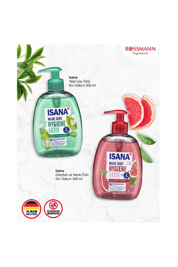 Sıvı Sabun Hijyen Aktif Yeşil Çay 500 ml - 2