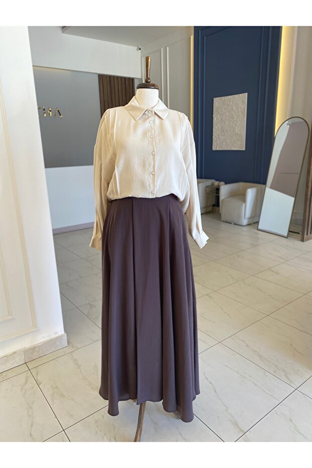 OLBİS GÖMLEK BEJ - 4