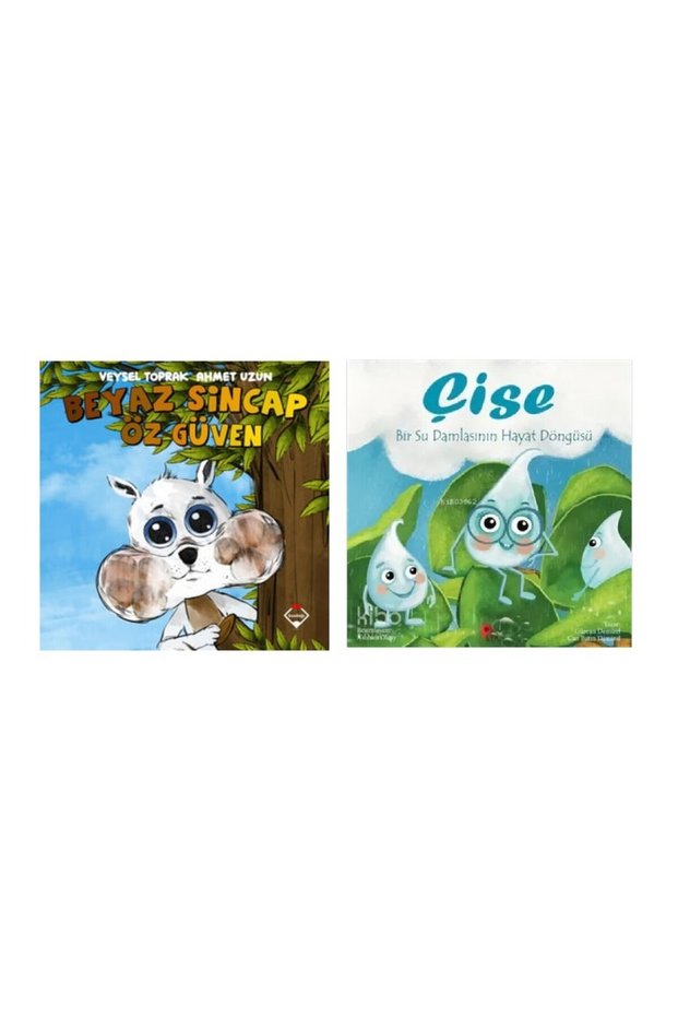 Set White Squirrel Self Confidence Pee Reading Book