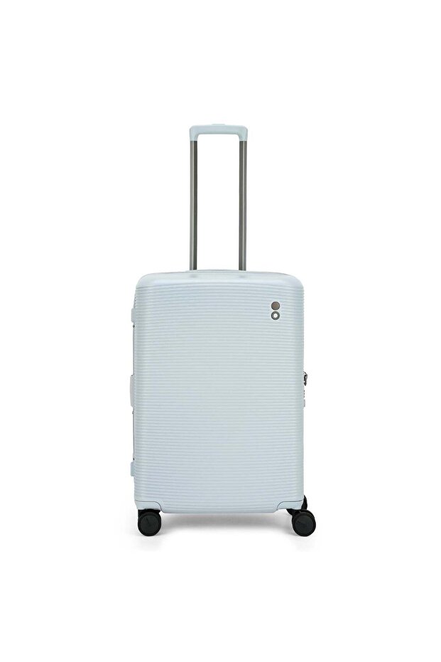 Ultima 67cm 4 Double Wheel Expandable Check-in Luggage Trolley Blue