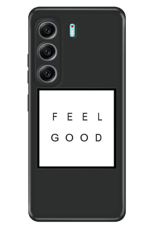 Camon 40 Case Decorative Silicone Printed A58 Cover Feel Good