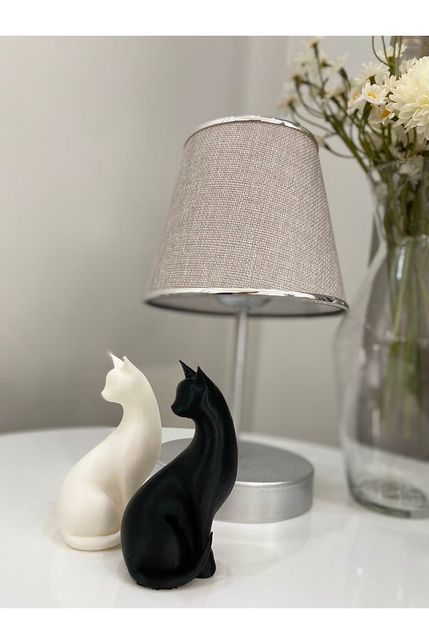 Kedi Figürlü Biblo(İKİ ADET)(10 CM) - 4