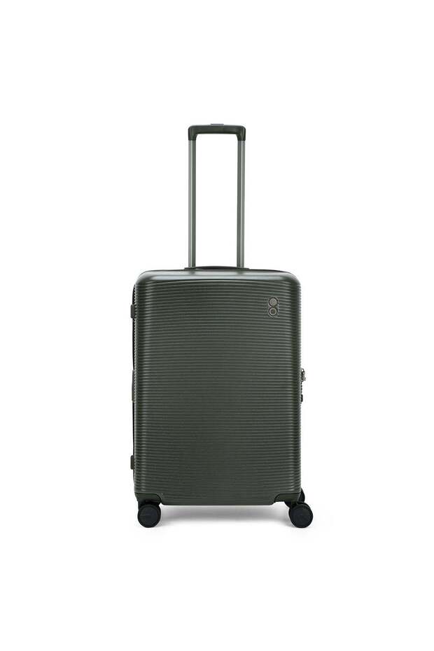 Ultima 67cm 4 Double Wheel Expandable Check-in Luggage Trolley Olive