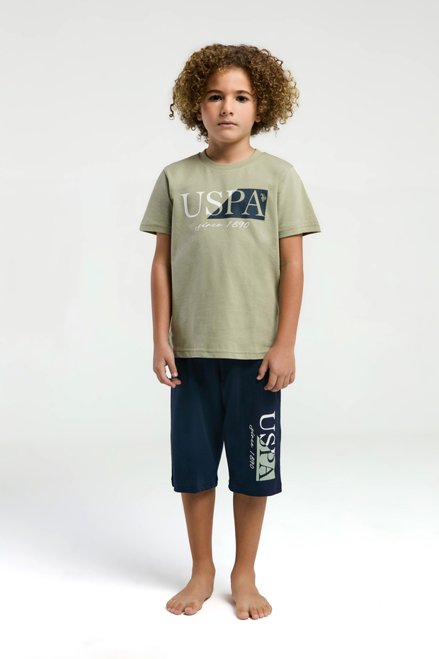 Boy's Green Pajama Set 50310801 -Vr054