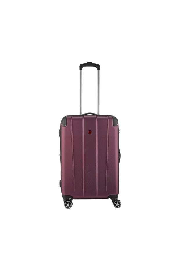 Protector Medium Hardside Expandable 67cm Check-In Luggage Trolley Red