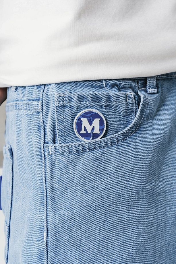 Urban Drip Jean Oversize Şort - 4