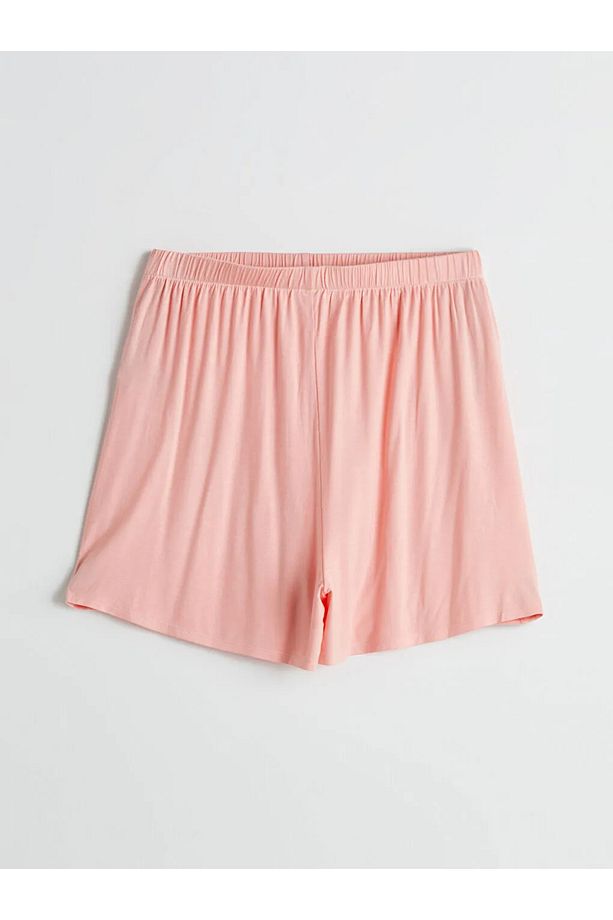 LCW DREAM Mercan U Yaka Kadın Şortlu Pijama Takımı - 4