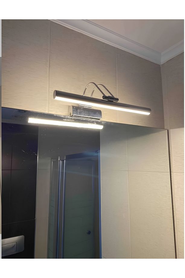 Kroma Günışığı Işık Banyo Duvar Ayna Tablo Aydınlatması Flüt Aplik Kuğu Aplik Ledli Aplik - 3