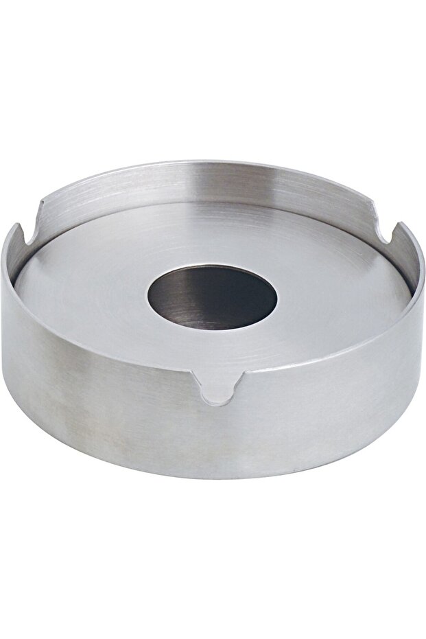 5 Pcs Metal Covered Stainless Ashtray Hotel-Cafe-Restaurant