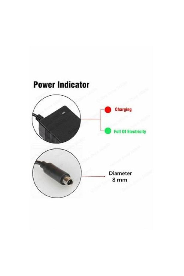 Ninebot ES2 ES4 E22 G30LP T15 F30 F40 F2 D28 D38 Xiaomi M365 Pro Scooter şarj adaptörü 42v 2a - 4