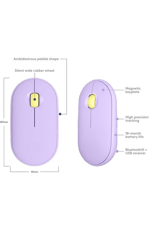 Tüm Android Ve Smart Tv Modelleriyle Uyumlu B220 50-092706 Sessiz Optik Kablosuz Mouse Pilli - 4