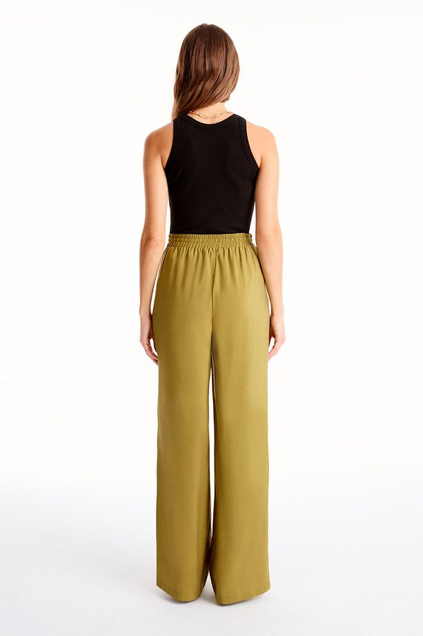 C409 Memories Regular Fit Yüksek Bel Pantolon - 4