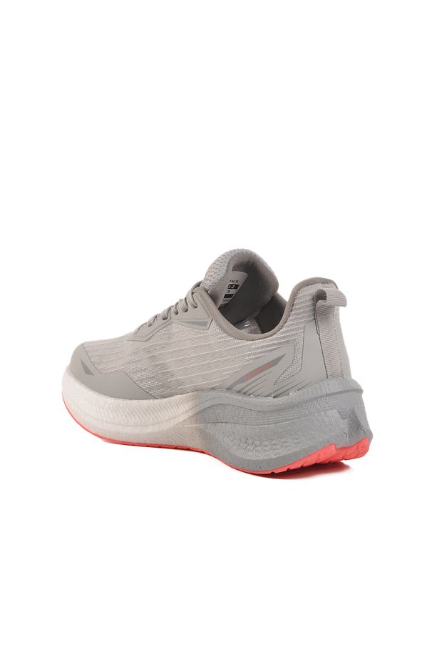 Gri Fileli Hafif Esnek Unisex Spor Ayakkabı Maures 101 25063 G - 4