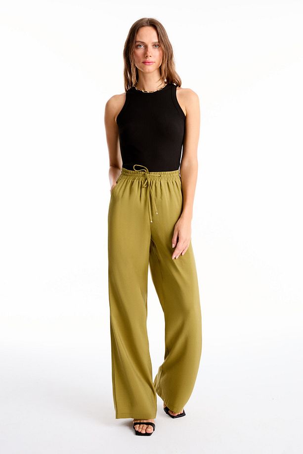 C409 Memories Regular Fit Yüksek Bel Pantolon - 1
