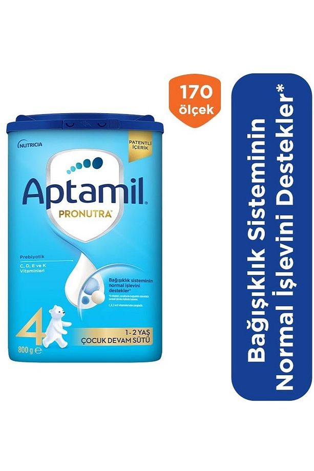 Nutrıcıa Aptamil Pronutra 800GR Devam Sütü No:4 (1-2 Yaş) (4 Lü Set) - 5