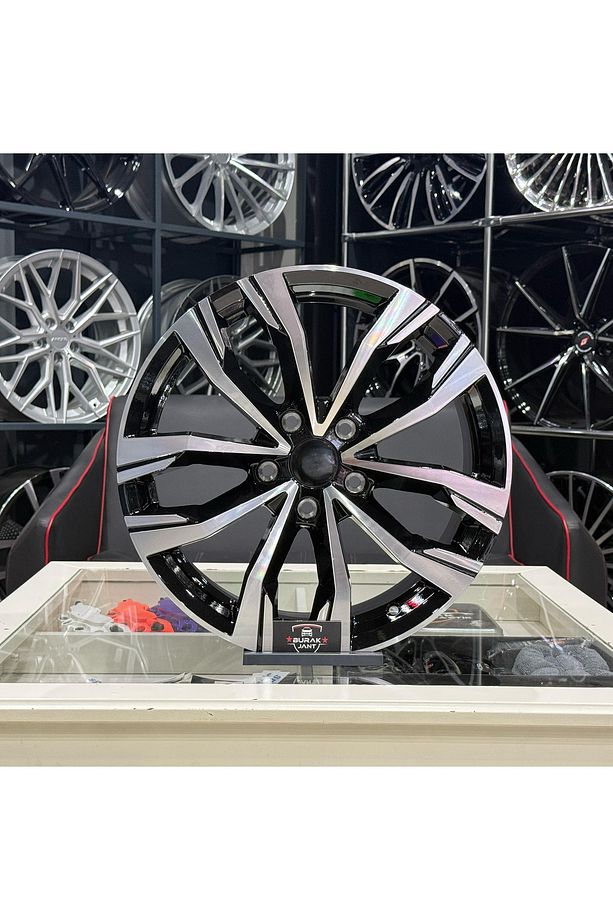 18 İNÇ 5X114.3 RENAULT MEGANE FLUENCE UYUMLU İCON JANT TAKIMI (4ADET) - 1