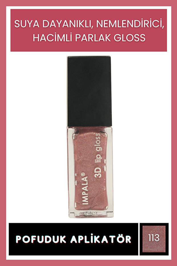 3D Lip Gloss Lip Gloss No:113