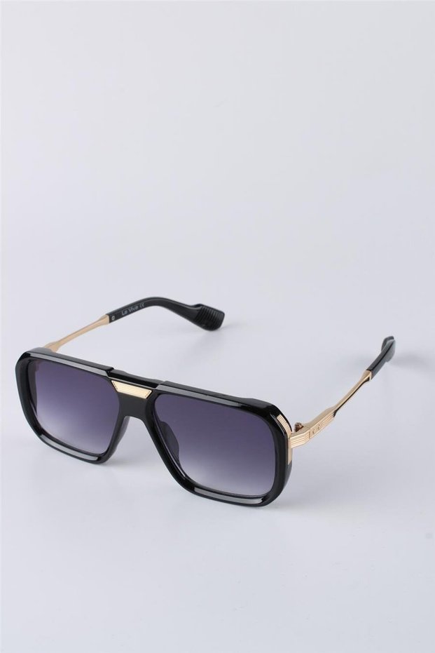 Black Gold Uv400 Protection Men's Sunglasses G25Lv3320R05