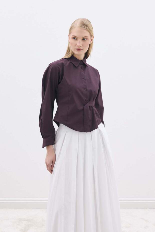 Reset Gömlek Mürdüm - 3