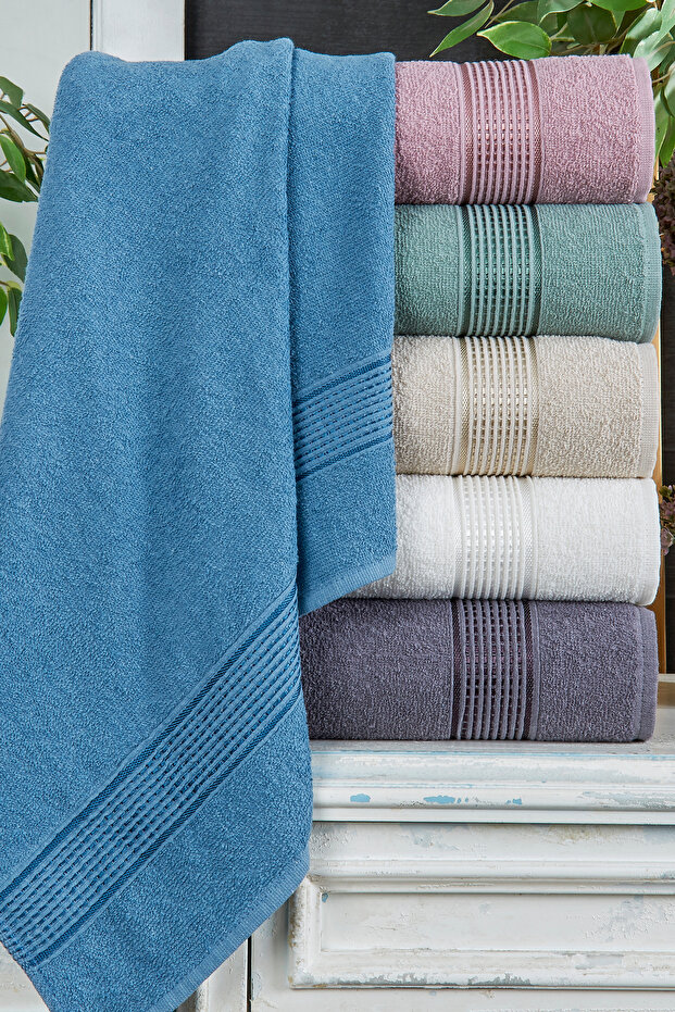 6 Plates Hand Towel Set 50X85 Size Name of the Ezgi Exhibition