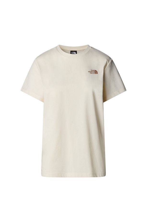 W Ss Box Nse Relaxed Tee Kadin Bej Tshirt Nf0a87nk95r1 - 4