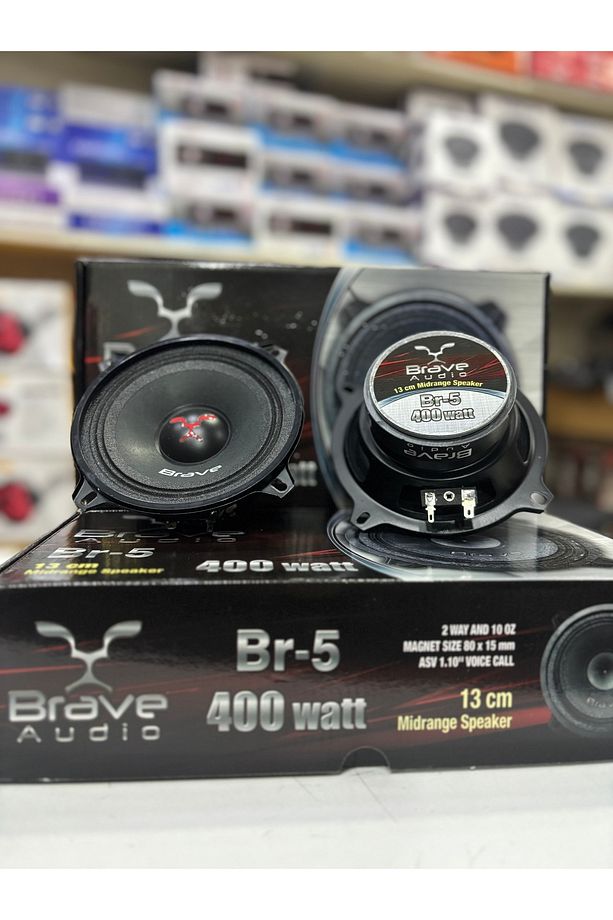 Sn-50 400 Watt 60 Rms 13 Cm Midrange Hoparlör 2 Adet Amfi Uyumludur Yerli Üretim - 4