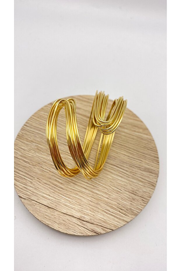 Gold Tel Sarma Kelepçe - 1