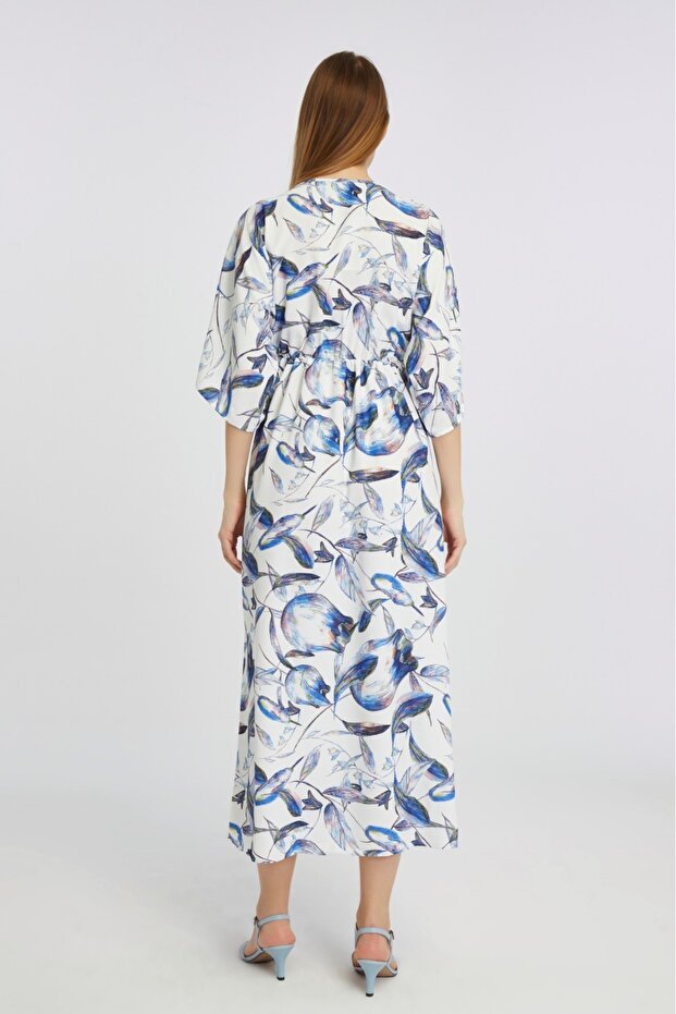 Rochie din viscoză imprimată - 5