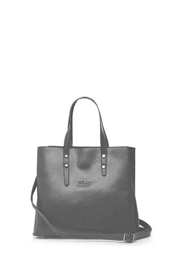 Serra Arm and Shoulder Bag Gray Jacket