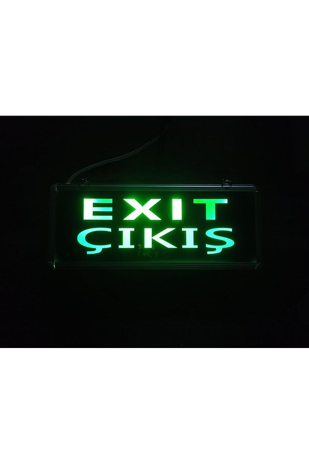 Acil Çıkış Armatürü (CİHAN JN-107) Led Exıt Tabela - 2