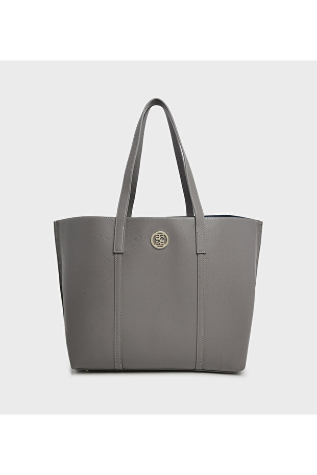 حقيبة رمادية للاستخدام اليومي - 1