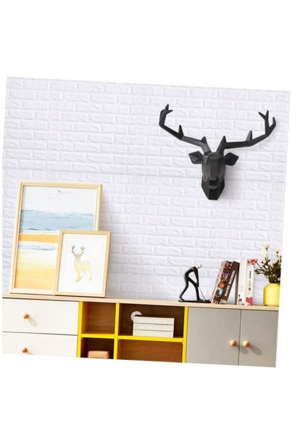 3D Tuğla Desenli Kendinden Yapışkanlı Duvar Paneli 58x38 cm - 6