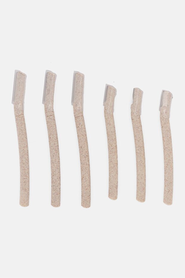 6 Pieces Touch Up Razors, Off White
