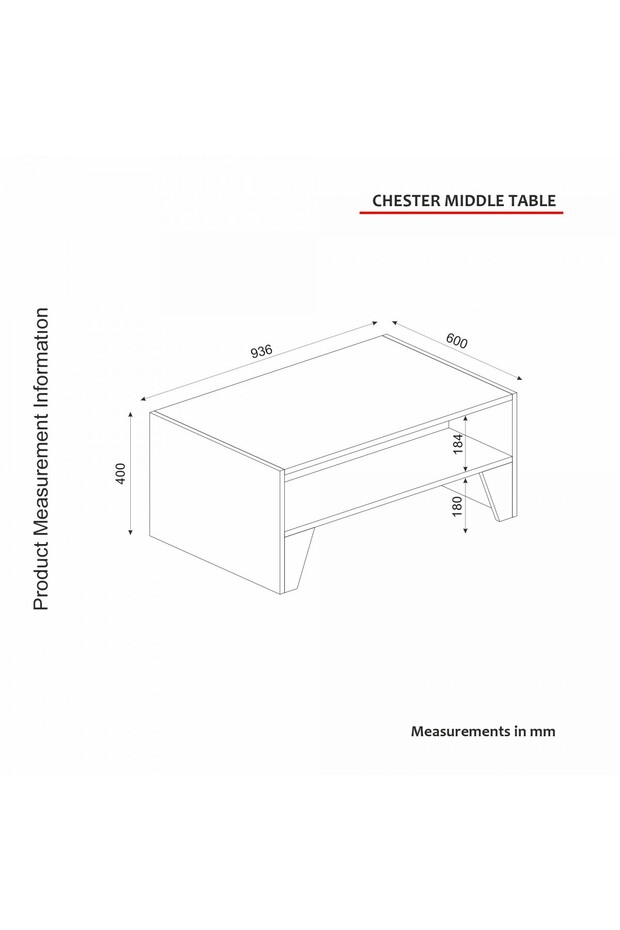 Chester coffee table model - 4