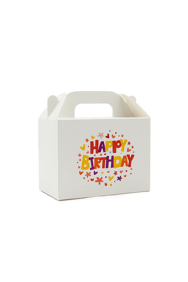 10x14 Doğum Günü Temalı El Geçme Hediye Kutusu M4 (3'lü Set) - 1
