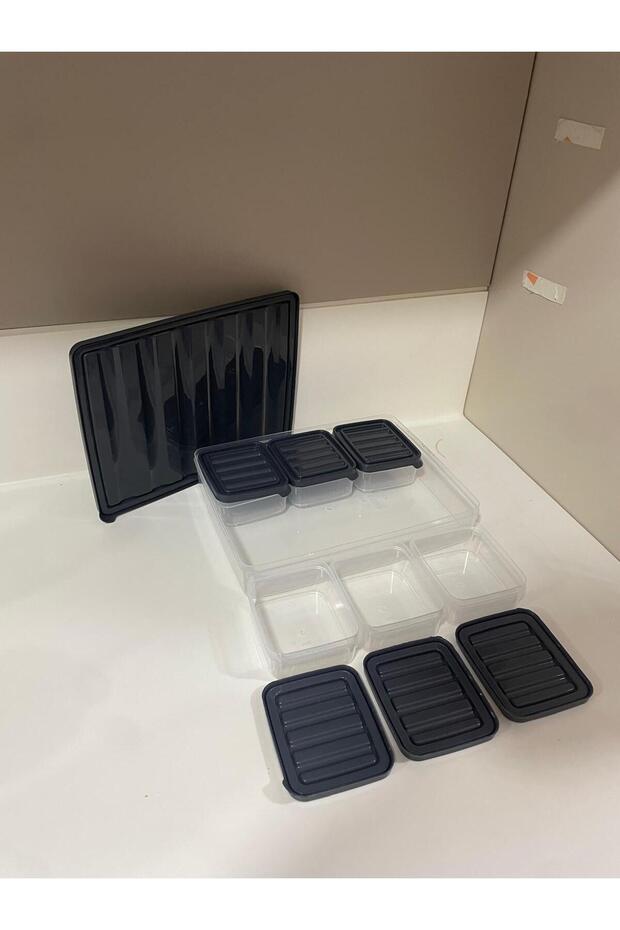 7 Pcs Breakfast Set Storage Container Multi-Purpose 6 X 250ml + 1 X 2500ml - 3