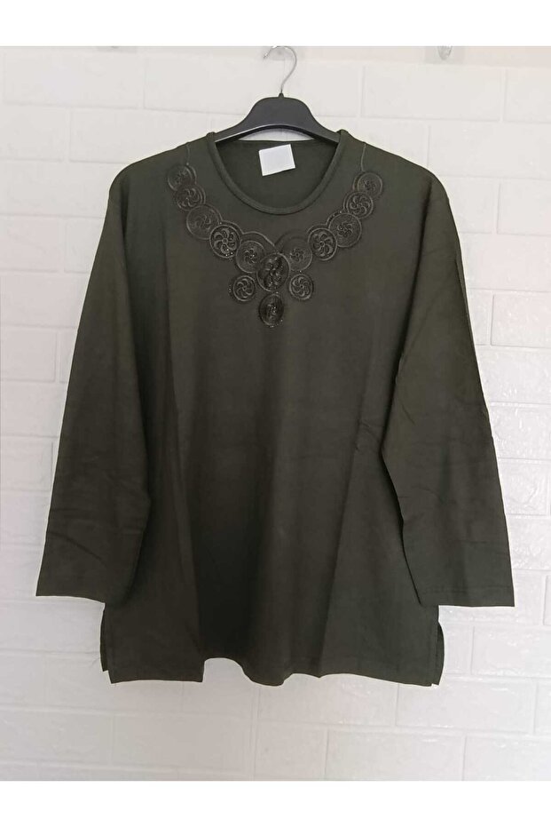 1. Quality Seasonal Plus Size, Tok Combed Cotton, Long-Sleeved Blouse