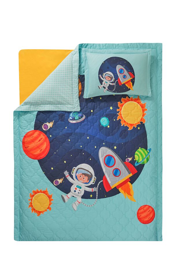 TEK KİŞİLİK DÖRT MEVSİM SET ASTRONOT - 2