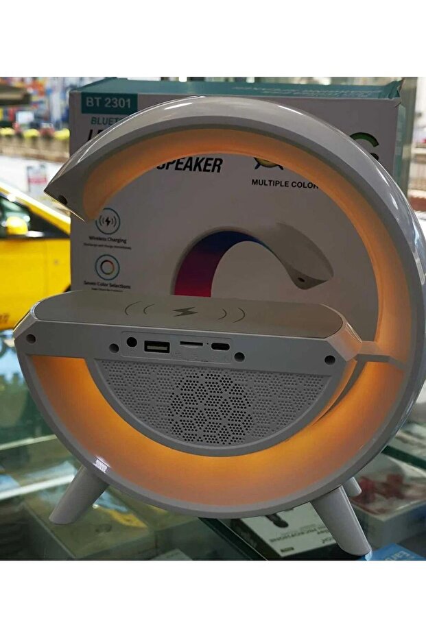 Led wireless charging speaker bt2301 - 3