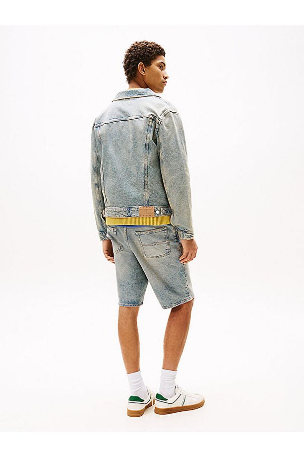 Isaac Distressed Relaxed Trucker Jacket - 5