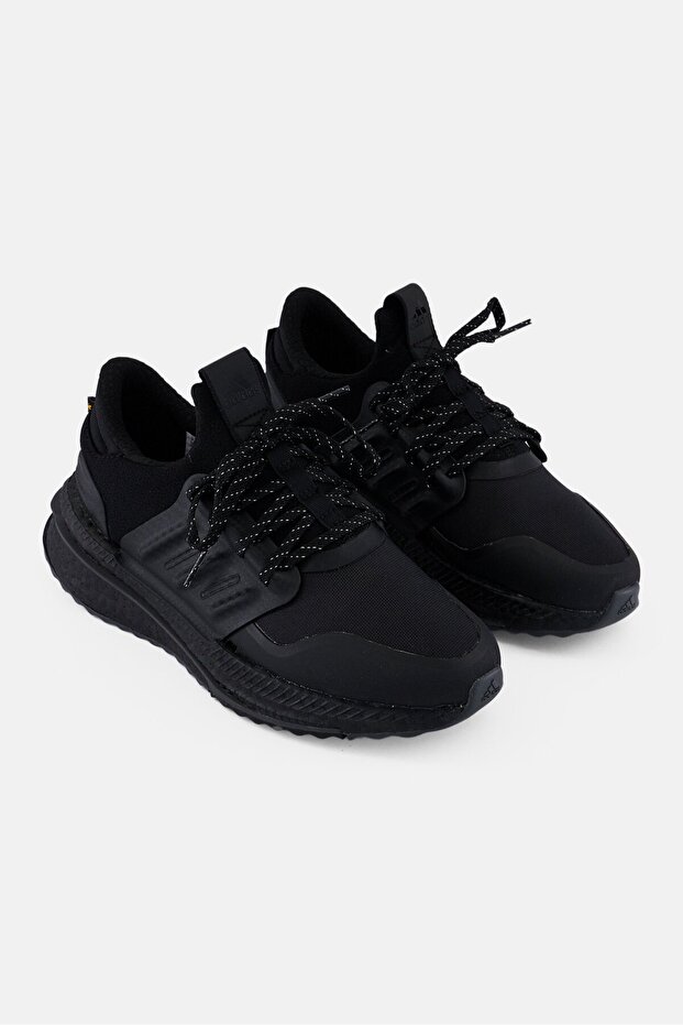 Women X-PLR Boost Lace Up Running Shoes, Black