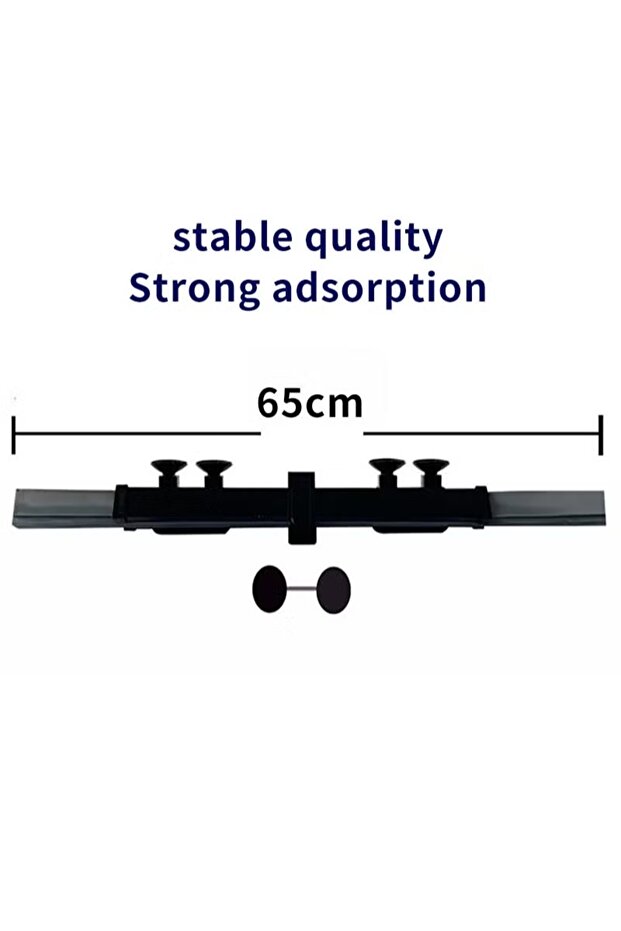 واقي شمس أمامي قابل للسحب للسيارة مقاس 140*65 سم مناسب للسيارات الصغيرة والمدمجة - 2