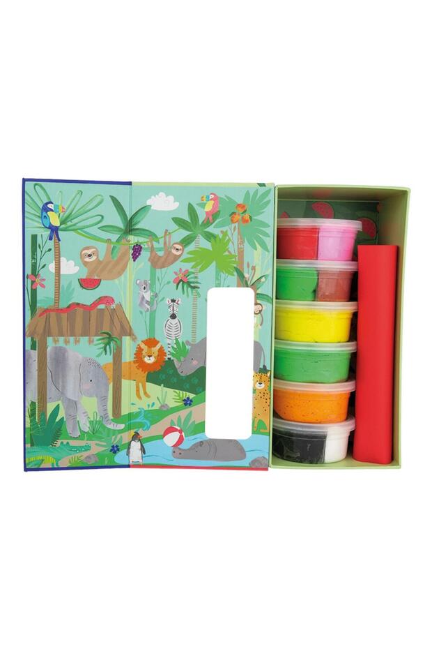 Clay and Play Air-Drying Clay Set/ Jungle